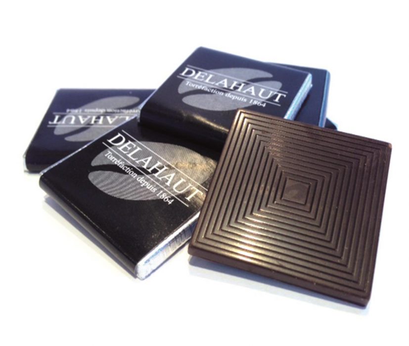 Napolitains Delahaut Chocolat Noir