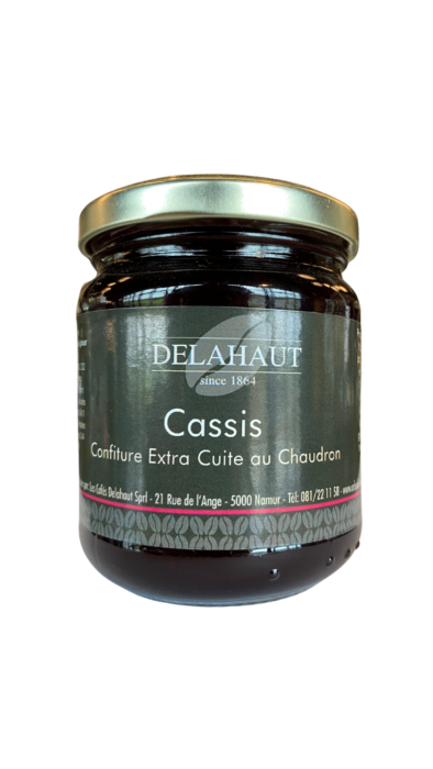 Confiture Delahaut - Cassis