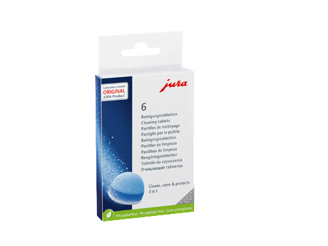 Jura - 6 Pastilles Détergentes